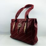 Gucci Ladies Hand Bag Mehroon Color QB00469