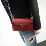 Charles & Keith CK2-80781405 Replica Ladies Hand Bag Red Color With Leather Stripe