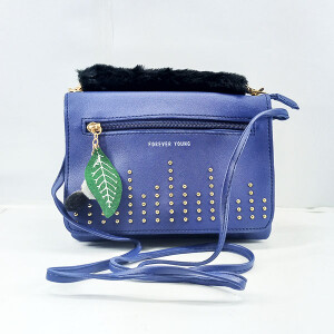 Small Hand Bag for Girls Blue Color QB00415