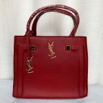 YSL Ladies Hand Bag 3 Piece With Leather Stripe QB00295