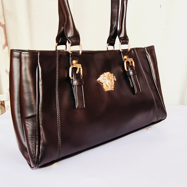 Versace Ladies Hand Bag Black Color QB00207