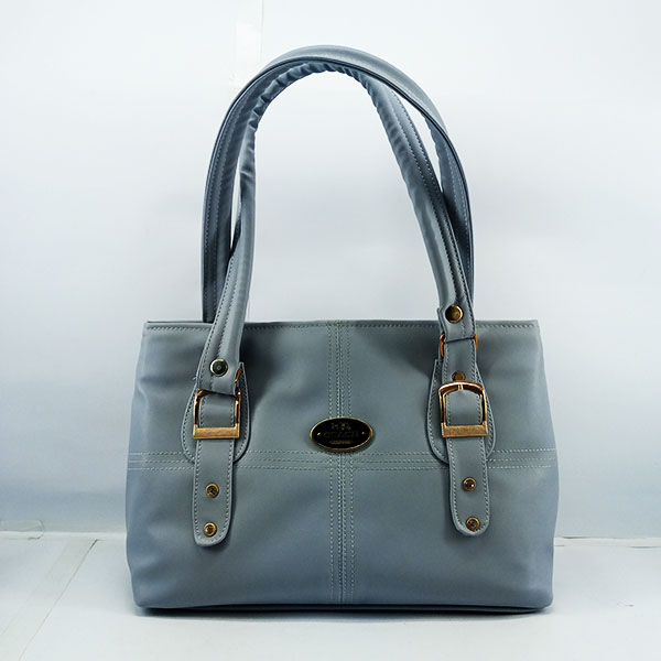 Ladies Hand & Shoulder Bag Silver Color QB00471