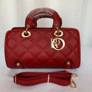 Dior Ladies Hand Purse Red Color QB00236