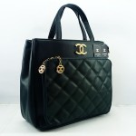 Chanel Ladies Bag 2 Piece Green Color QB00494