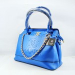 Chanel Ladies Bag 2 Piece Blue Color QB00495