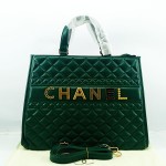 Chanel Ladies Hand & Shoulder Bag Gren Color QB00519