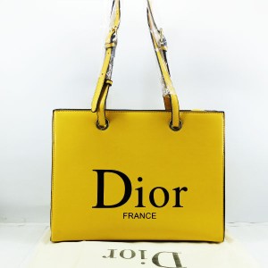 Christian Dior Ladies Bag 2 Piece Yellow Color QB00497