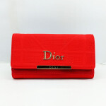 Dior Ladies Hand Purse Red Color QB00433