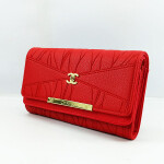 Chanel Ladies Hand Purse Red Color QB00425