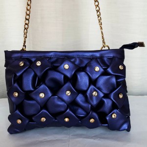 Female Hand Bag Blue Color QB00269