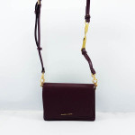 Charles & Keich Ladies Shoulder Bag With Leather Stripe QB00372