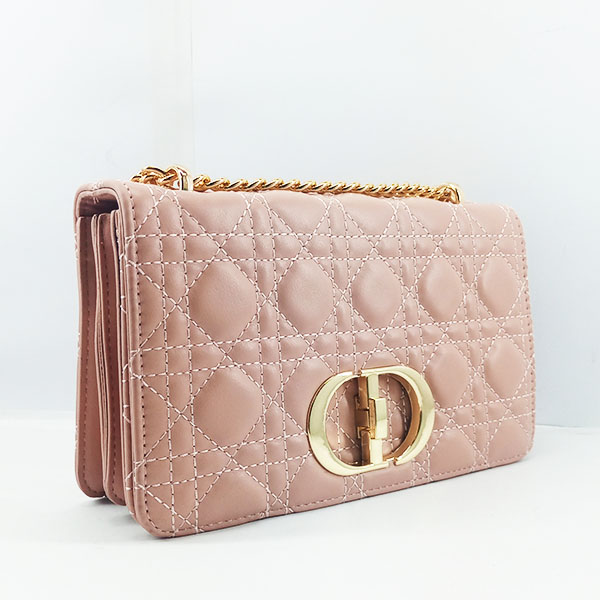 Christian Dior Ladies Shoulder Bag Pink Color QB00543