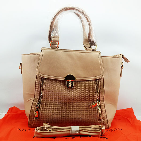 Susan Ladies Shoulder Bag 3 Piece With Branded Shopping Bag QB00585