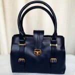 Female Hand & Shoulder Bag Blue Color QB00277