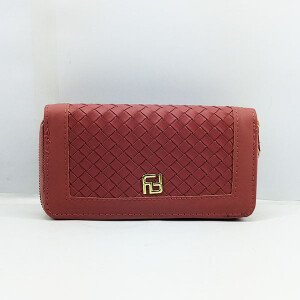 Ladies Hand Purse Pink Color QB00441