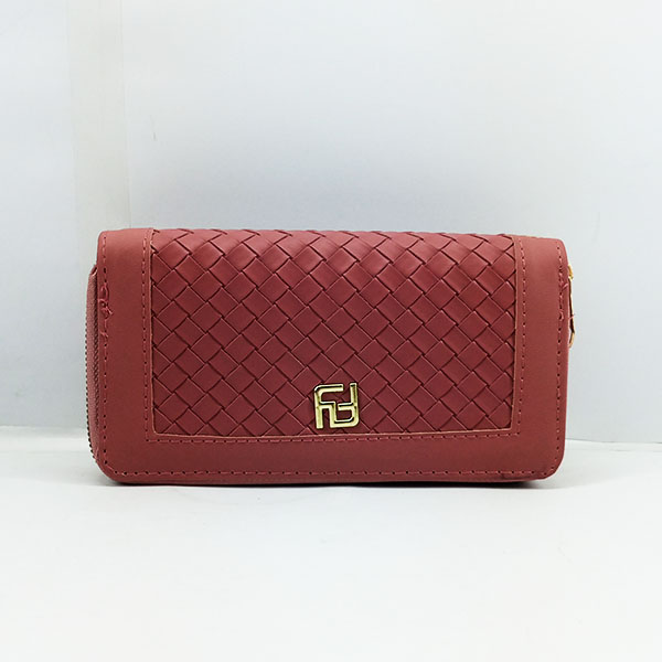 Ladies Hand Purse Pink Color QB00441