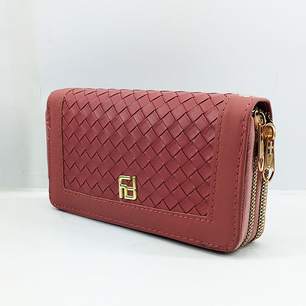 Ladies Hand Purse Pink Color QB00441