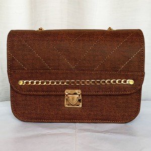 Female Shoulder Bag Dark Brown Color QB00281