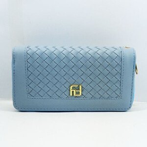 Ladies Hand Purse Sky Blue Color QB00442