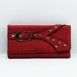 Ladies Hand Purse Red Color QB00443
