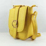 Girls Shoulder Bag With Leather Stripe QB00310