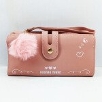 Ladies Hand Purse Pink Color QB00447