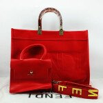 Fendi Ladies Hand Bag  Red Color QB00408