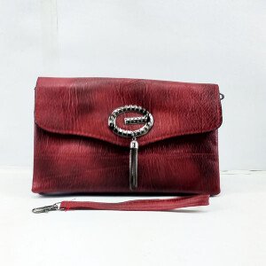 Ladies Hand Purse Brown Color QB00418