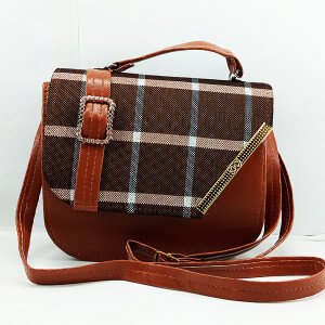 Ladies Hand & Shoulder Bag Multi Color QB00461