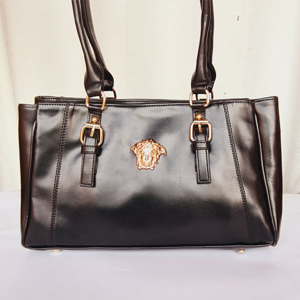 Versace Ladies Hand Bag Black Color QB00207