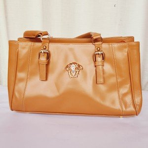 Versace Ladies Hand Bag Brown Color QB00208