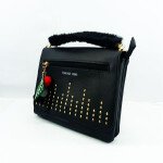 Small Hand Bag for Girls Black Color QB00417