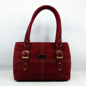 Ladies Hand & Shoulder Bag Red Color QB00473