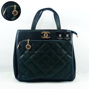 Chanel Ladies Bag 2 Piece Green Color QB00494