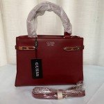 Guess Ladies Hand Bag Red Color QB00235