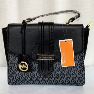 Michael Kors Ladies Hand Bag 3 Piece Branded Bag With Leather Stripe QB00299