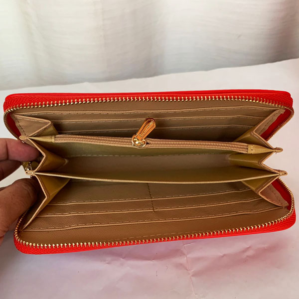 Charles & Keith Ladies Hand Bag 2 Piece Red Color QB00238