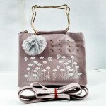 Small Hand Bag for Girls Coffe Color QB00412