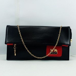 Ladies Shoulder Purse Black Color QB00478