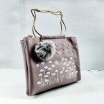 Small Hand Bag for Girls Coffe Color QB00412