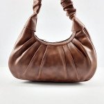 Prada Ladies Hand Bag Dark Brown Color QB00324