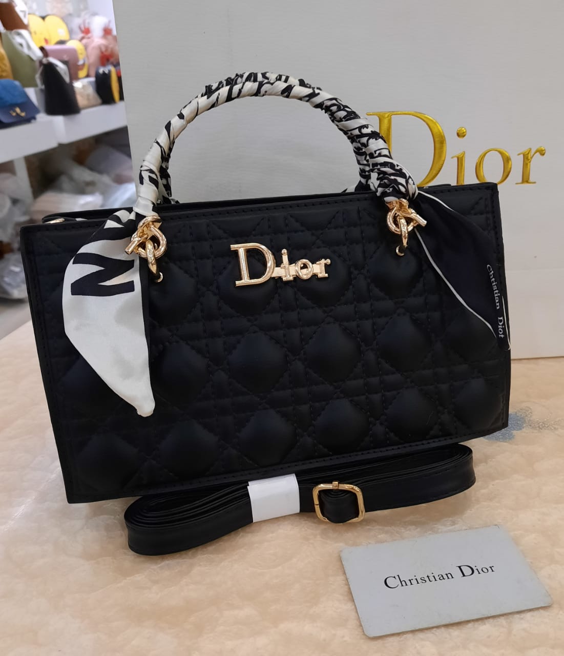 Dior Ladies Bag Black Color QB00101