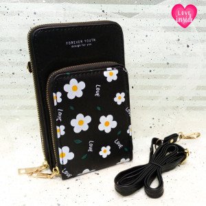 Handy Purse For Female Black Color QB00140