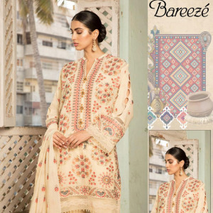 Bareeze Ladies Suit Eid Collection Hit Code QS00155