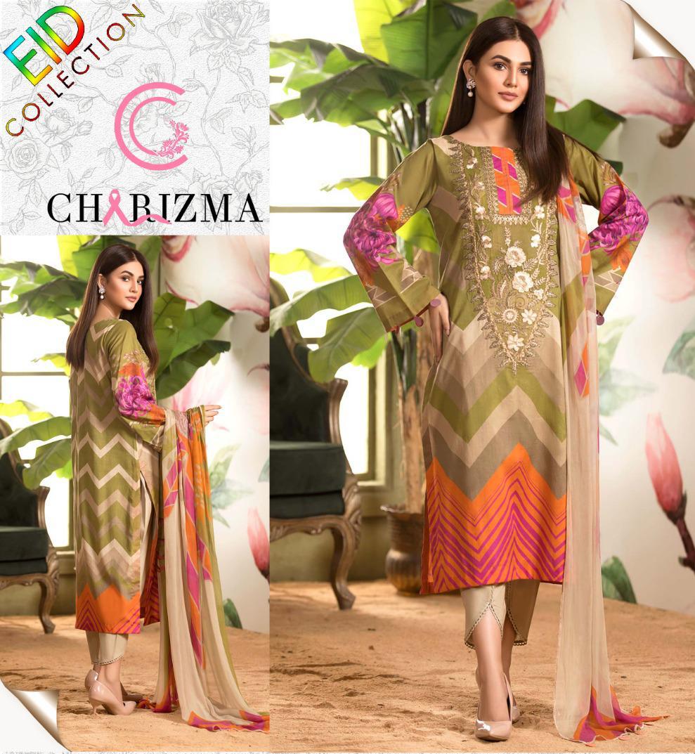 Chrizma Ladies Suit Eid Collection Hit Code QS00173