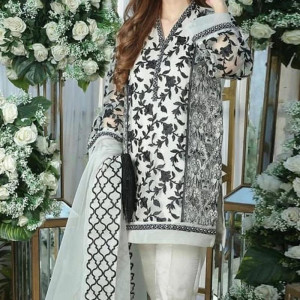 Charizma CH-61 Ladies Suit White & Black Code QS00114