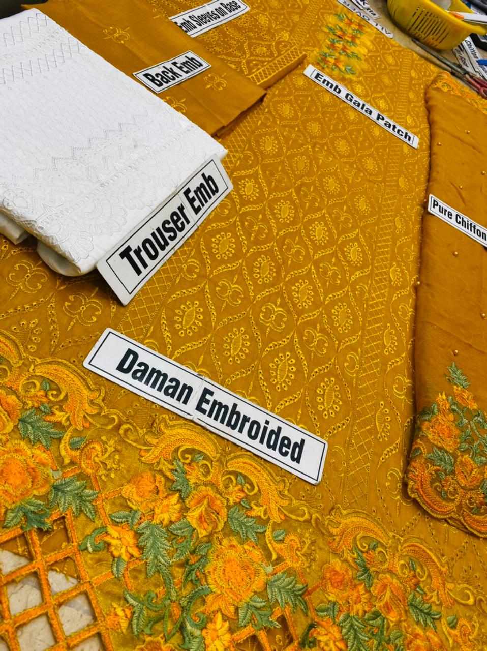 Zarqash Ladies Suit New Design Replica Code QS00112