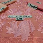 Limelight LT-Orange Embroidered Organza QS00102