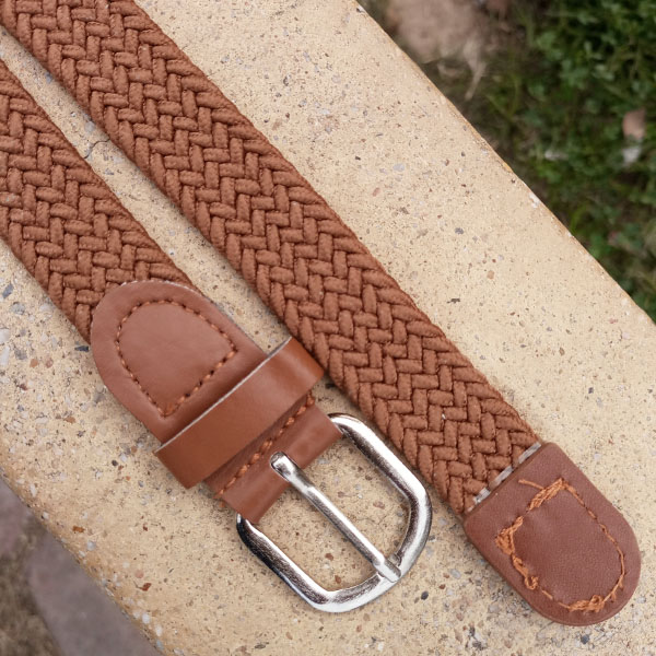 Elastic Stretchable Belt With Buckle For Kids QBL048