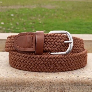 Elastic Stretchable Belt With Buckle For Kids QBL048